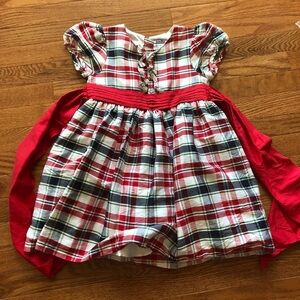 Red and navy Xmas dress Hartstrings